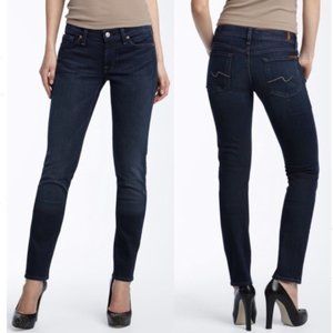 7 For all Mankind Roxanne Dark Wash Jean